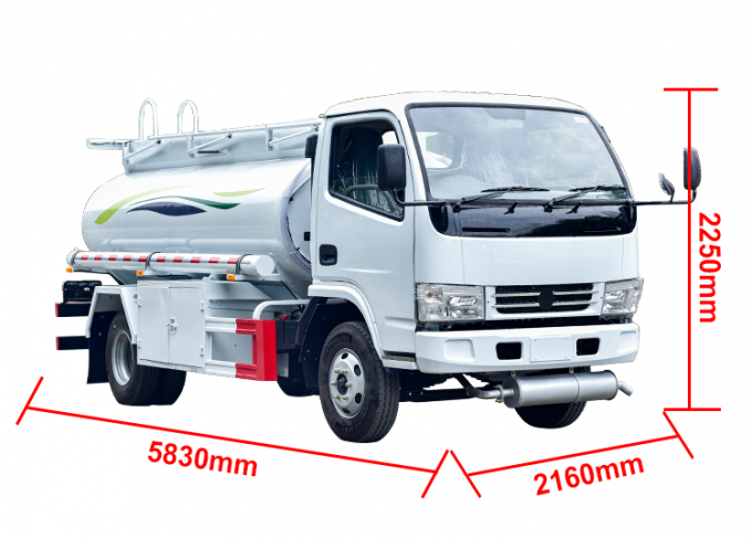 Dongfeng 4×2 Refueling Truck system schematic