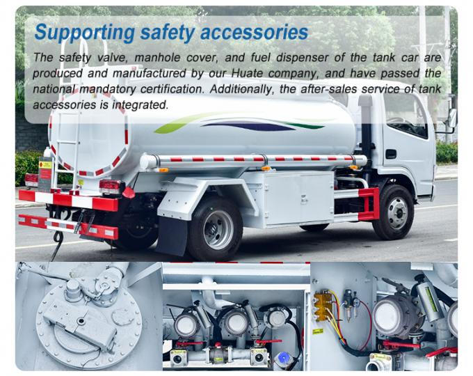 Dongfeng 4×2 Refueling Truck tank detail