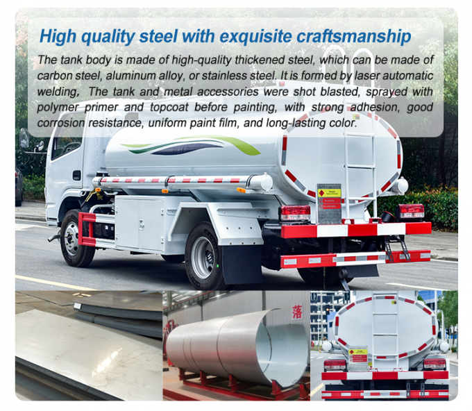 Dongfeng 4×2 Refueling Truck technical diagram