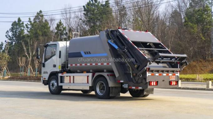 JAC 8m³ electric compactor garbage truck cab interior