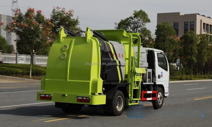 6m³ Pure Electric Side Loading Compactor Kitchen Garbage Truck - Control panel