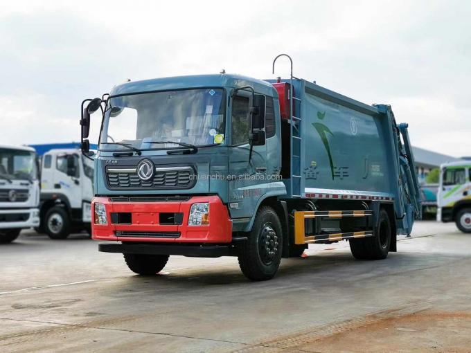 Dongfeng 4×2 Compactor Garbage Truck side view