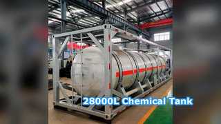 30ft Chemical Tank Container | 28000L Capacity