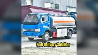 Mobile Fuel Tank Truck 5000 Liters Efficient Delivery