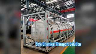 30ft Chemical Tank Container Safe Transport