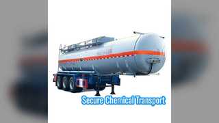 HCL Tanker Trailer Chemical Storage Transport